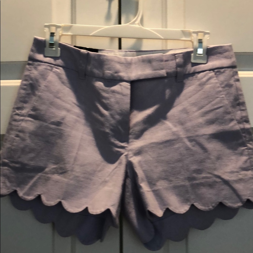 Scalloped shorts